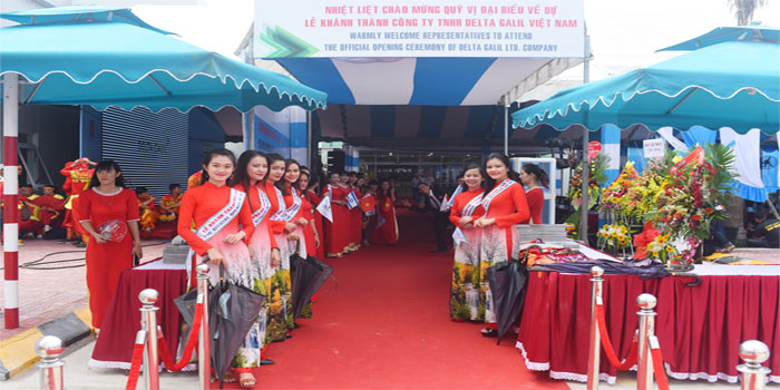 Lễ khánh thành nhà máy tại tỉnh Bình Định