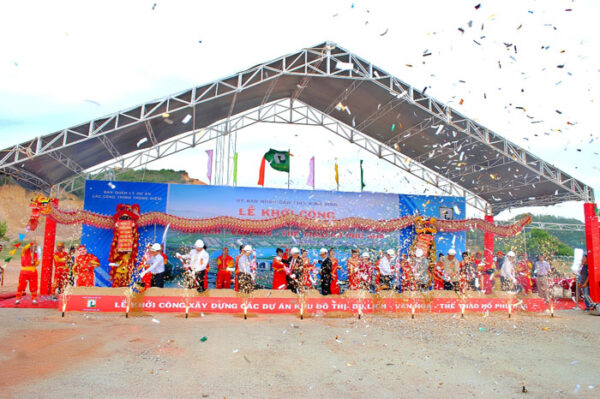 Lễ khởi công khu đô thị Hồ Phú Hòa