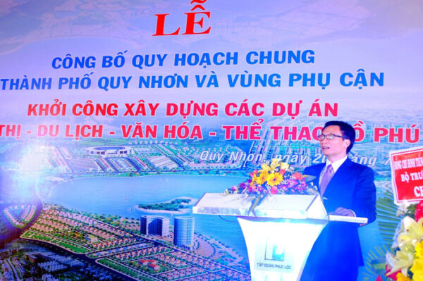 Lễ khởi công xây dựng khu đô thị Hồ Phú Hòa