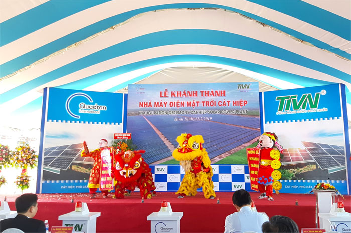 Sự kiện Lễ khánh thành nhà máy điện mặt trời Cát Hiệp