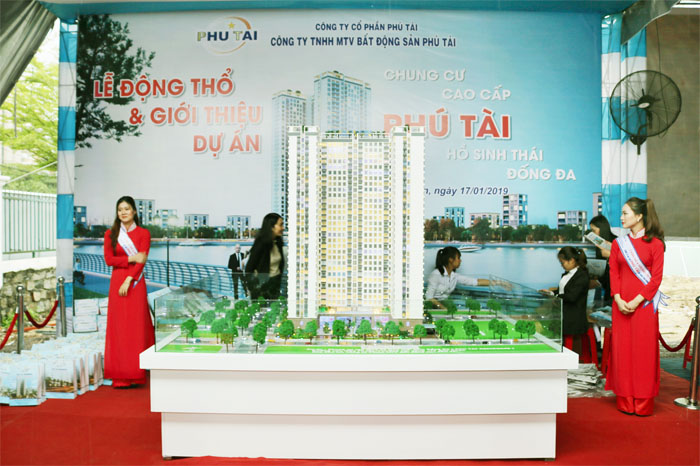 Tổ chức lễ khởi công tại Bình Định