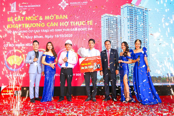 Tổ chức sự kiện lễ mở bán Phú Tài Residence