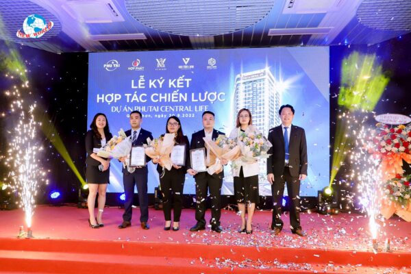 Lễ kick off và lễ ký kết đối tác chiến lược chung cư thương mại Phú Tài Central Life 2