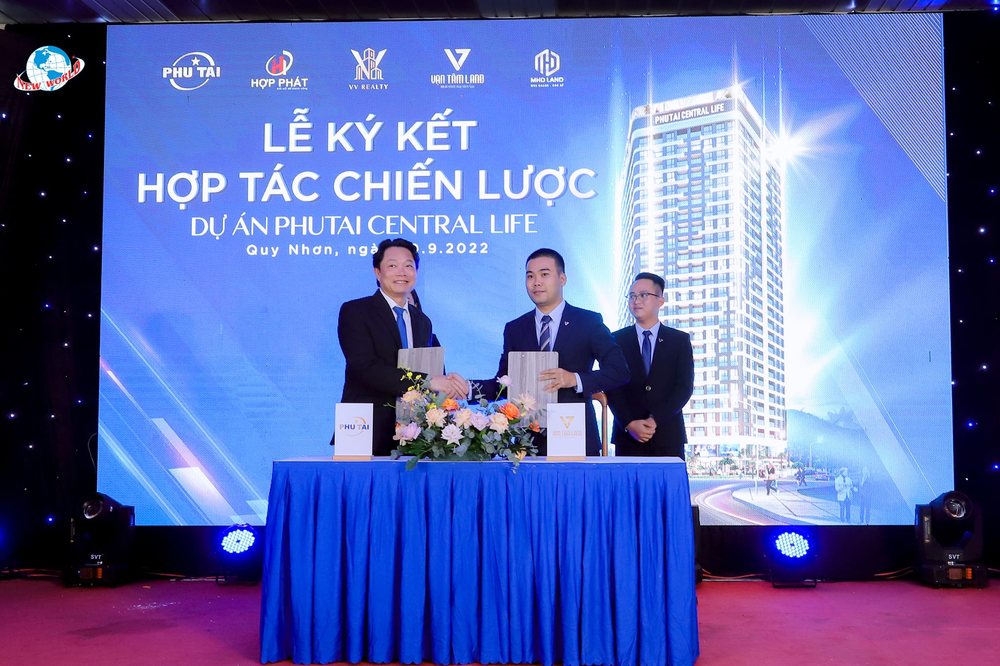 le ky ket doi tac chien luoc chung cu thuong mai phu tai central life 5 Lễ kick off và lễ ký kết đối tác chiến lược chung cư thương mại Phú Tài Central Life