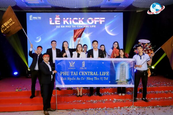 Lễ kick off và lễ ký kết đối tác chiến lược chung cư thương mại Phú Tài Central Life 5